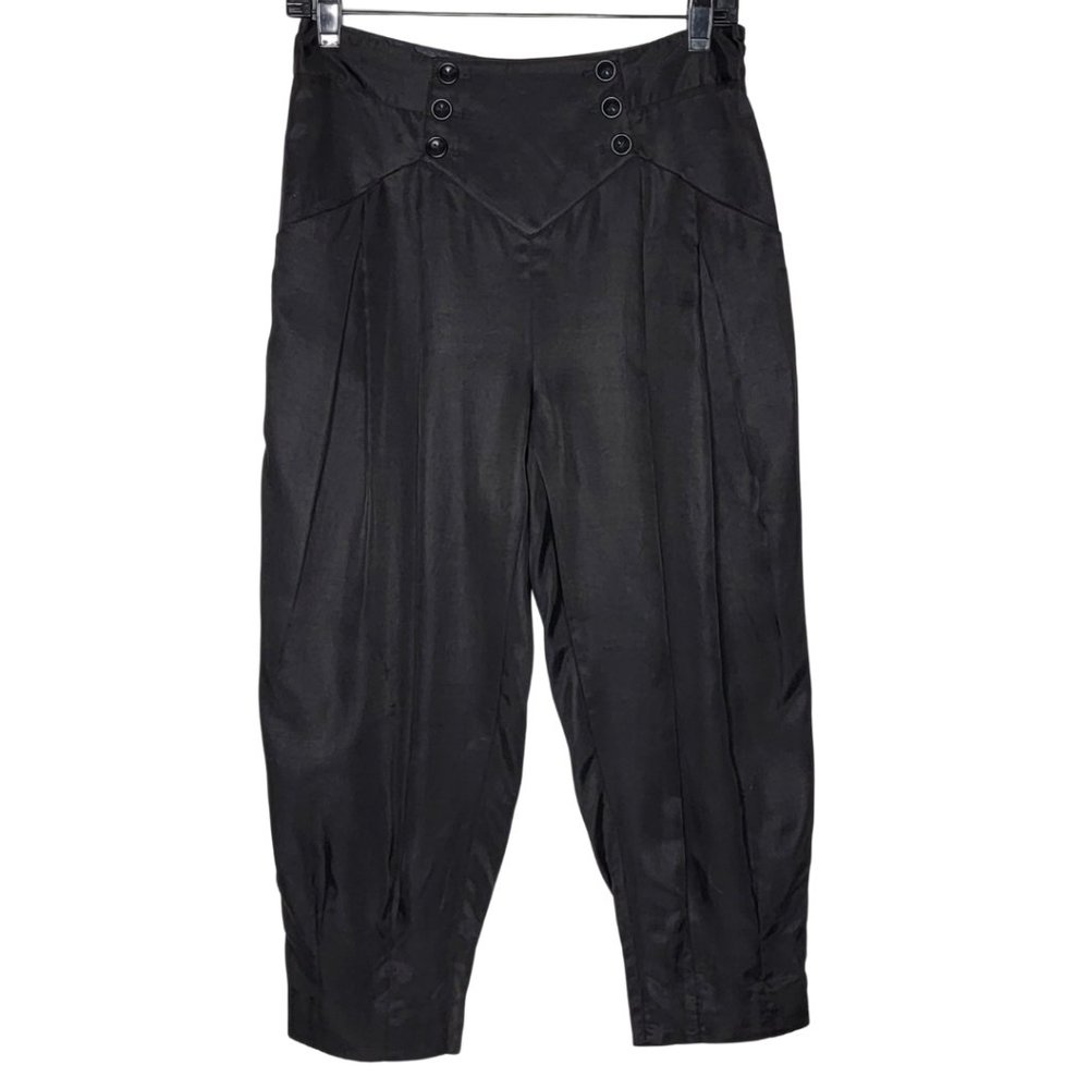 Ted Baker Satin Cropped Harem Pants